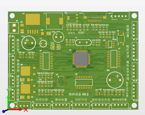 農藥殘留檢測PCB圖