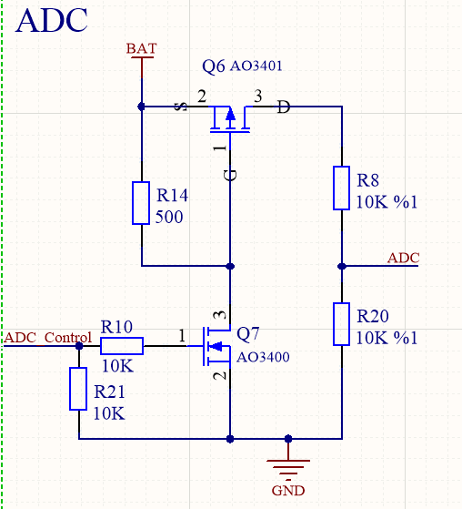 低功耗電壓測量PCB原理圖